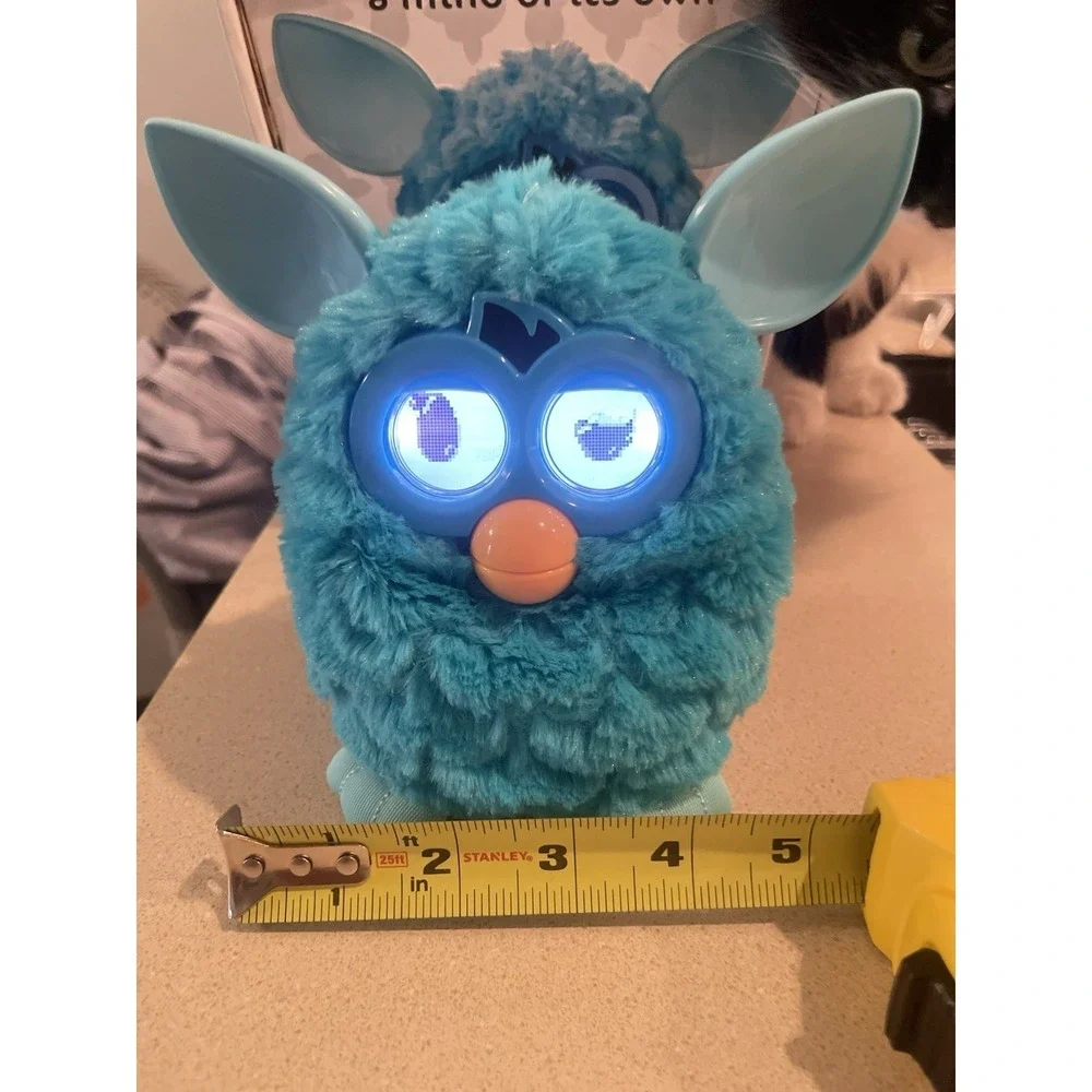 In Box Original Teal Blue Furby 2012 WORKS A Mind Of‎ It's Own Hasbro funny Gift